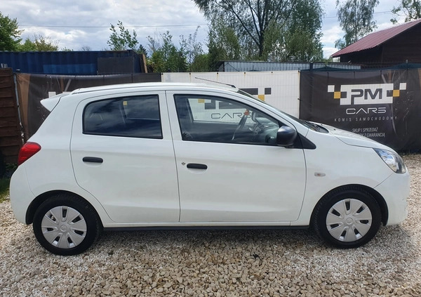 Mitsubishi Space Star cena 15900 przebieg: 99000, rok produkcji 2013 z Katowice małe 301